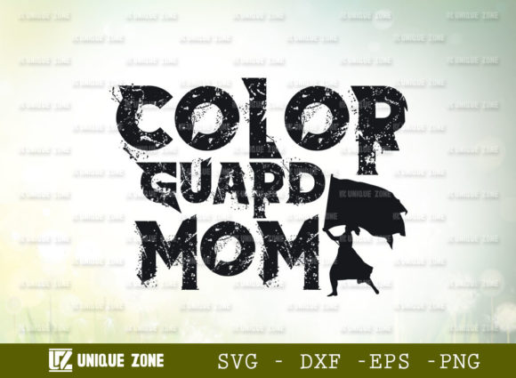 Color Guard Mom Graphics and Crafts Review