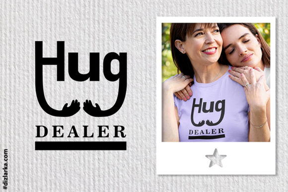Hug Dealer, Valentines Day, Mom Dad Gift Graphics and Crafts