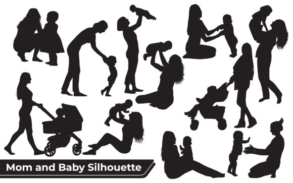 Mom and Baby Silhouettes Embroidery Review