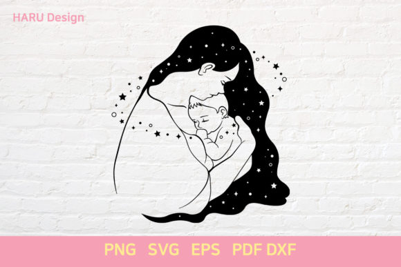 Mom Hug a Baby Graphics: A Crafts Designer’s Packaging Review