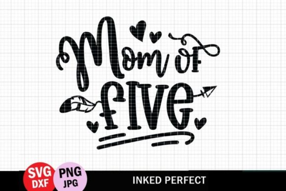 Mom of Five Kids Graphics and Crafts Review